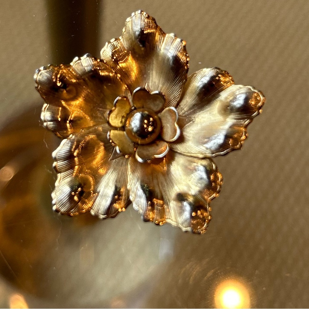 Vintage 12KGF Brooch Signed
